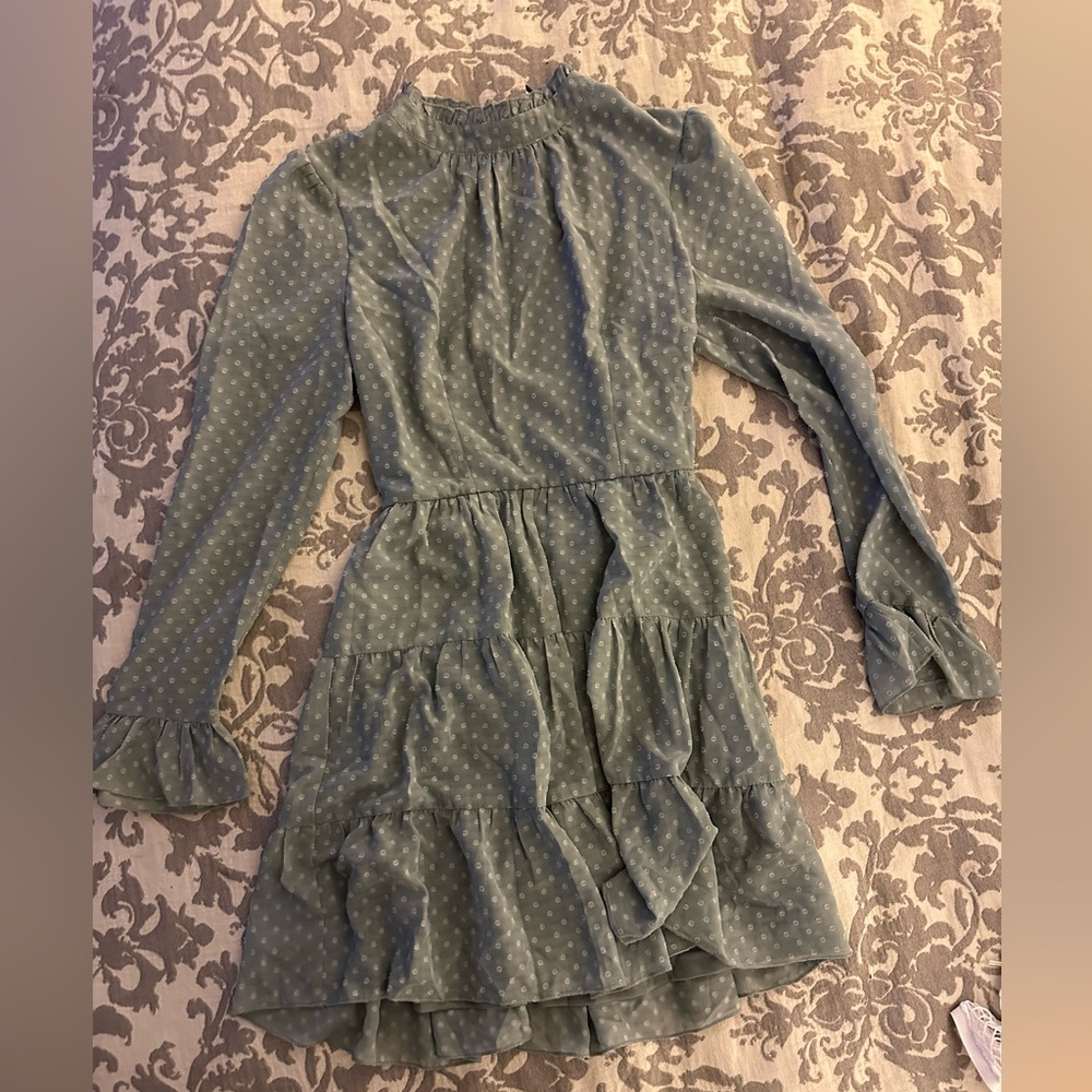 Lulus Green Dress XS